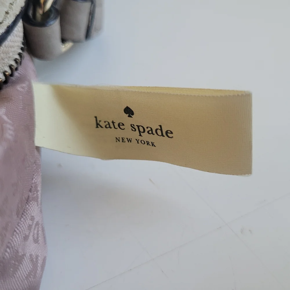 Kate Spade Bay Street Cream White Leather Crossbody Bag